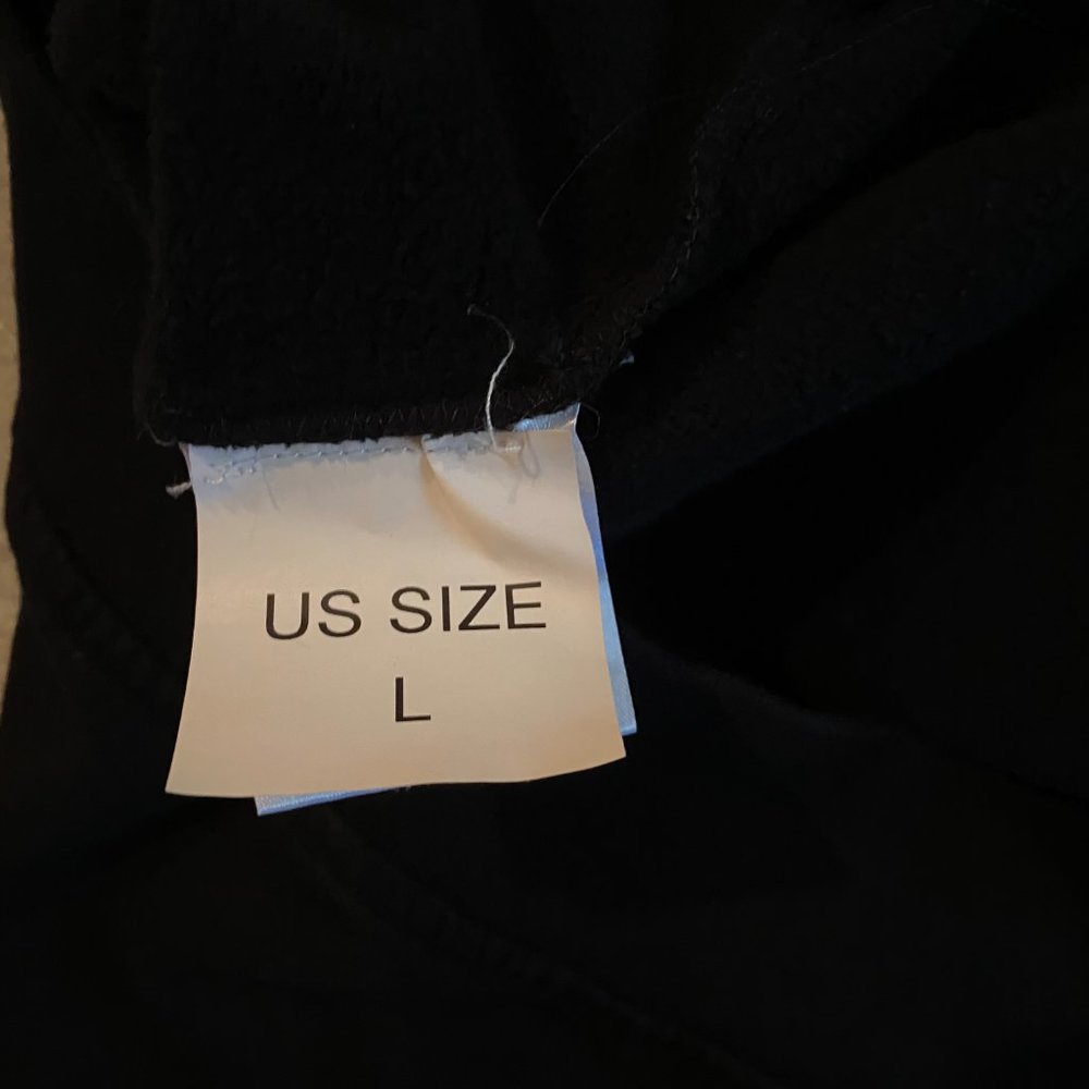 Authentic VERSACE JEANS logo mens’s crew-neck sweatshirt-Black NWOT - Picture 6 of 15